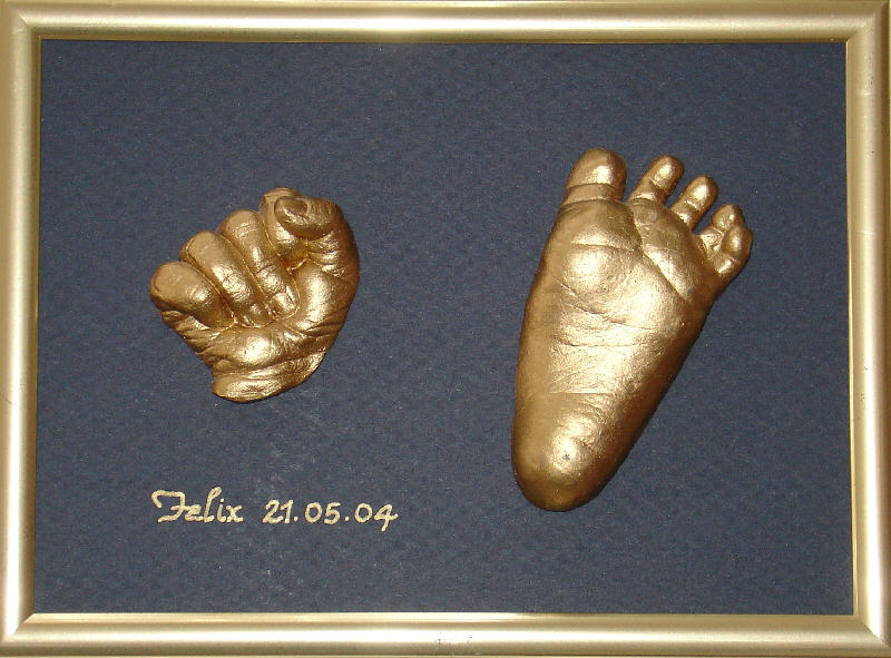 3D Abdruck von babyfusserl.at