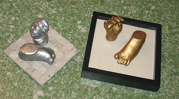 3D Abdruck von babyfusserl.at