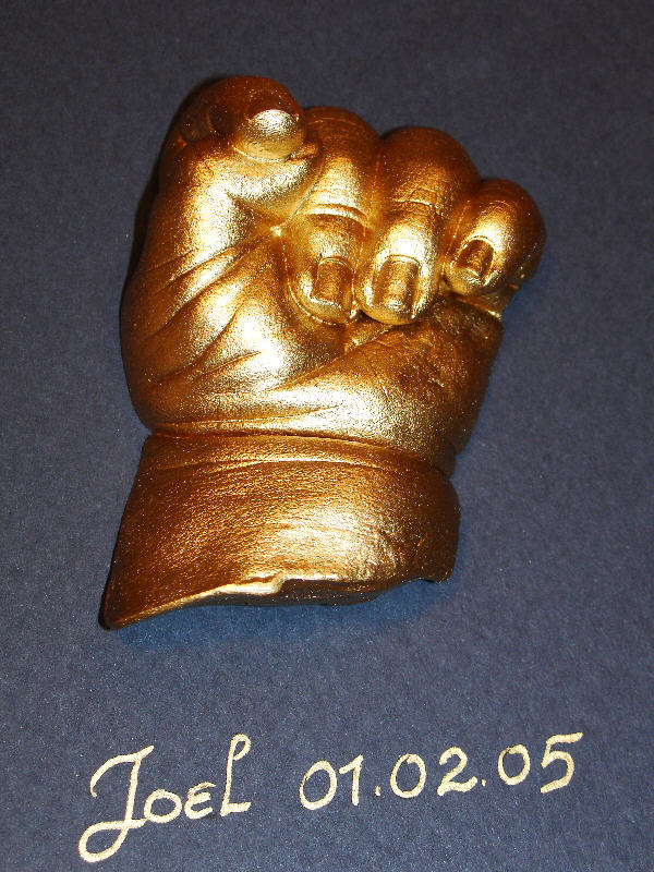 3D Abdruck von babyfusserl.at