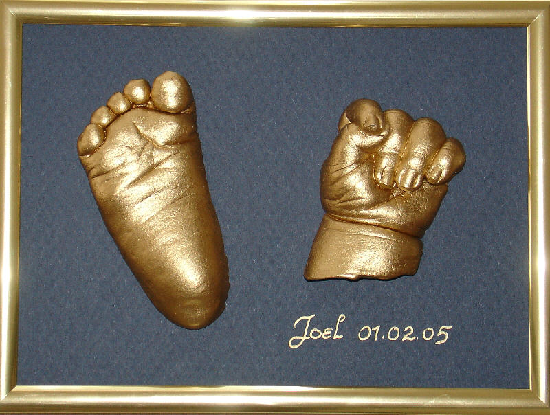 3D Abdruck von babyfusserl.at