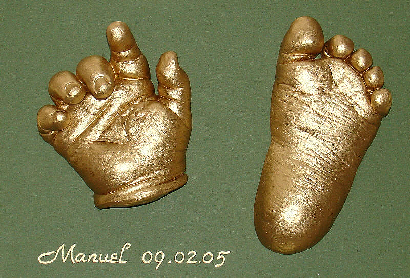 3D Abdruck von babyfusserl.at