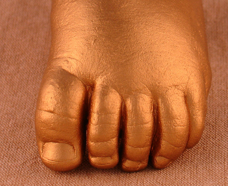 3D Abdruck von babyfusserl.at